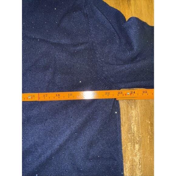 Libertine NAVY Women's Stardust Oversized Cashmere Cardigan, US XL - Picture 7 of 11